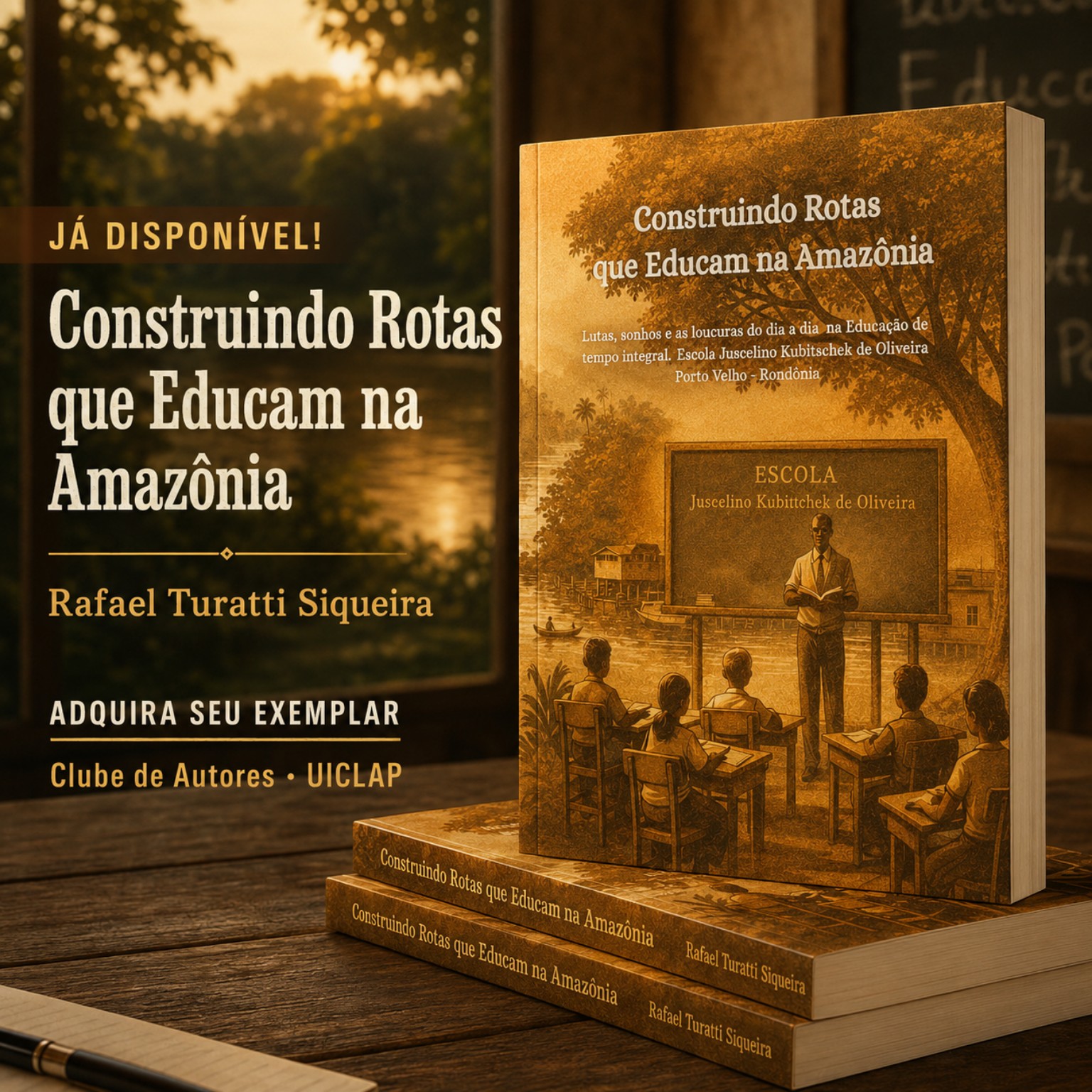 Livro Construindo Rotas que Educam na Amazônia